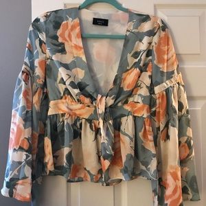 Vici Collection floral blouse
